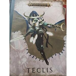 Broken Realms Teclis Hardcover Book Warhammer Age‎ of Sigmar